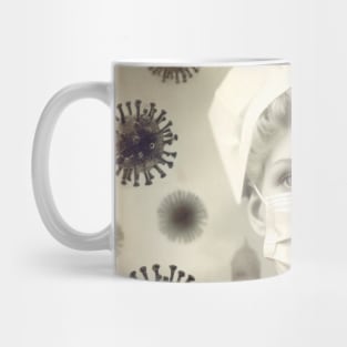 The Spanish Flu Nurse Mug